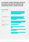 ALF MANAGER / EXPERT STRATEGIES, REVIEW OF KEY QUIZZES, AND PRACTICE QUESTIONS FOR GUARANTEED SUCCESS / NEWEST 2025/2026.  Terms in this set (105) Asst. CG	means an employee or volunteer who helps a manager or caregiver provide supervisory care services, 