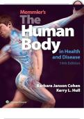 TEST BANK FOR MEMMLER'S STRUCTURE & FUNCTION OF THE HUMAN BODY, ENHANCED EDITION 14TH EDITION BY BARBARA JANSON COHEN CHAPTERS 1 – 25 COVERED QUESTIONS AND ANSWERS GRADED A+ |LATEST UPDATE| |2025-26|