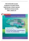 Test Bank Varcarolis Foundation Of Psychiatric Mental health Nursing 8th Edition By Marget Jordan Halter || All Chapters ( 1-36) || Updated Version  A+