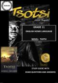 GRADE 11 - TSOTSI