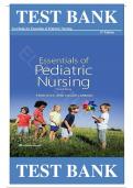 Test Bank for Essentials of Pediatric Nursing 3rd Edition by Theresa Kyle & Susan Carman , ISBN: 9781451192384 || Guide A+