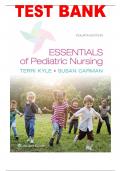 Test Bank for Essentials of Pediatric Nursing, 4th Edition by Theresa Kyle; Susan Carman All Chapters