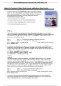 Psychiatric Nursing, 7th Edition Test Bank by Mary Ann Boyd