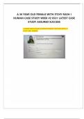 I HUMAN CASE STUDY WEEK #2 6531 A 36 YEAR OLD FEMALE WITH ITCHY RASH MARCH 2025 LATEST COMPREHENSIVE IHUMAN CASE STUDY ANALYSIS CLASS 6531 WEEK # 2 OF A 36 Y/R OLD FEMALE!
