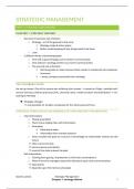 Samenvatting strategic management English