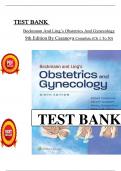 Test Bank For Beckmann And Ling’s Obstetrics And Gynecology 9th Edition By Casanova Complete (Ch 1 To 50) Update ( pdf file )