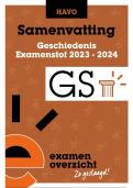 Samenvatting Geschiedenis Examen HAVO 2024