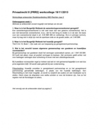 Complete studiehandleiding Privaatrecht 2 (PRR2) Hanze