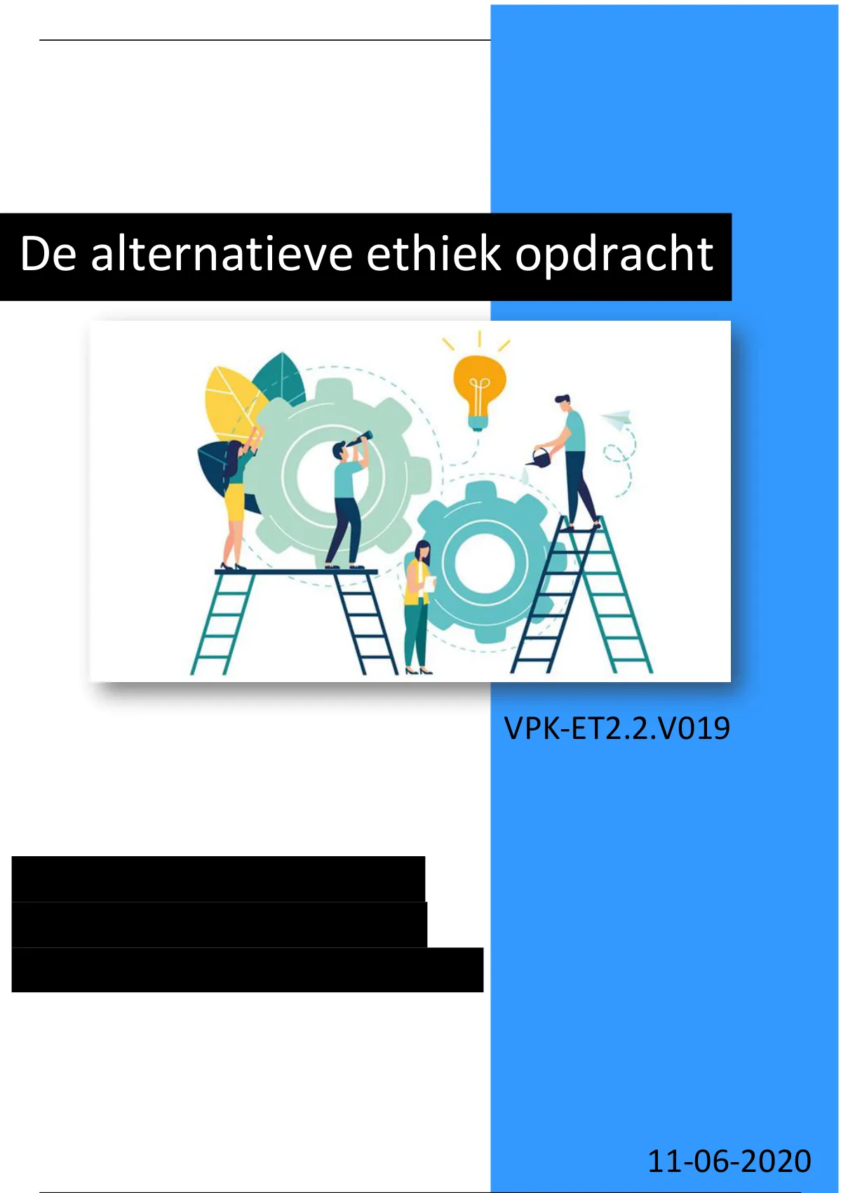 Ethiek Opdracht/verslag, Periode 4, Jaar 1, HBO Verpleegkunde - Ethiek ...