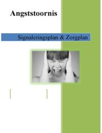 Zorgplan en signaleringsplan angststoornis