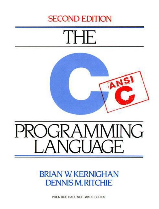 The C programming language - Kernighan and Ritchie