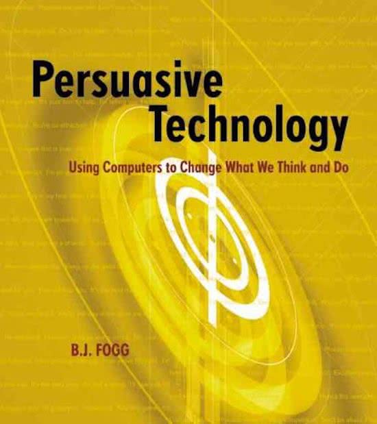 Persuasive Technology