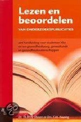 Lezen en beoordelen van onderzoekspublicaties