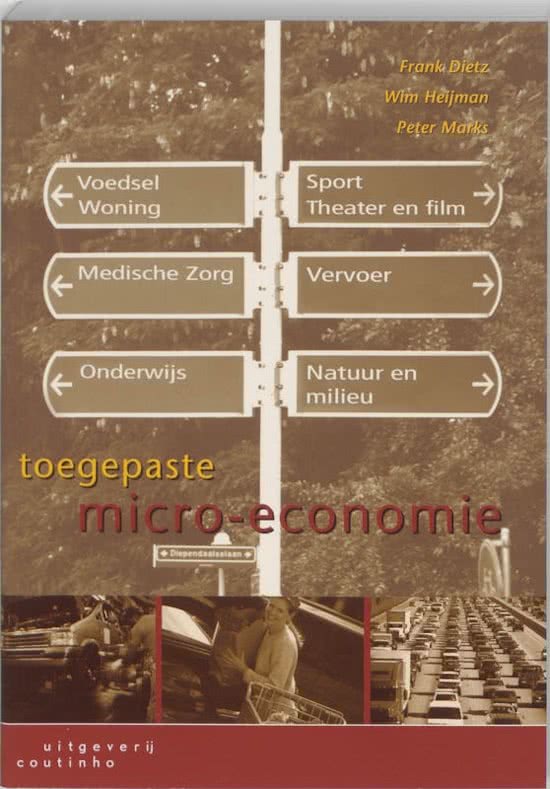 Toegepaste micro-economie 