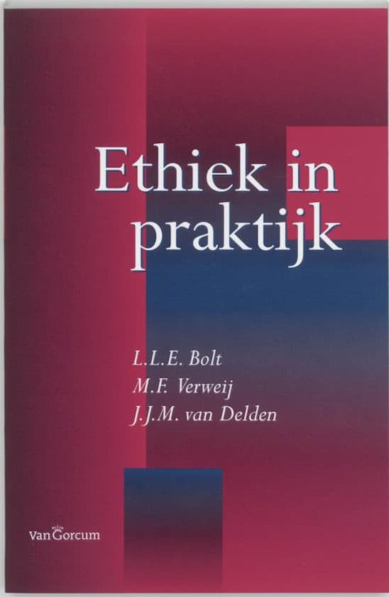 Samenvatting alle literatuur  Bio-ethiek (B-B3BETH05)