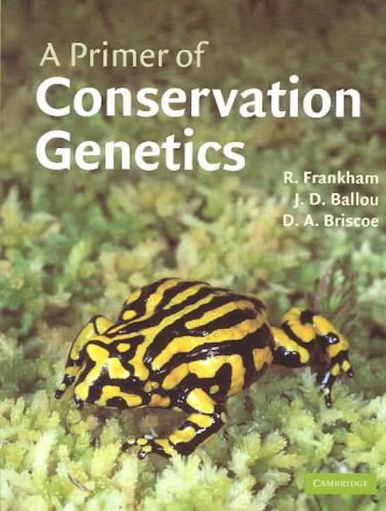 A primer of Conservation Genetics