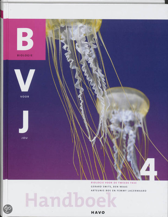 Samenvatting regeling Biologie voor jou 4 havo handboek, ISBN: 9789020871302  Biologie