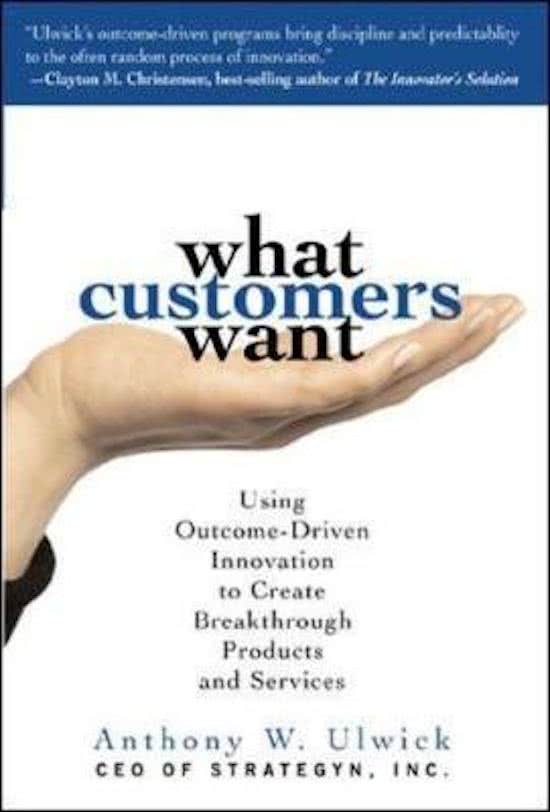 What Customers Want