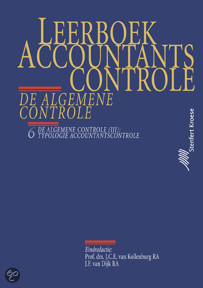 De algemene controle Leerboek accountantscontrole