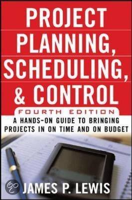 Summary Project Planning, Scheduling and Control