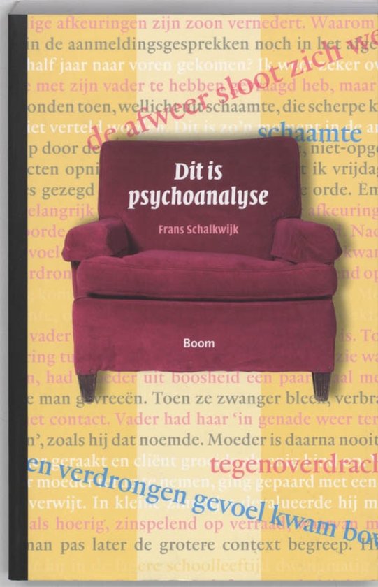 Samenvatting boek is psychoanalyse