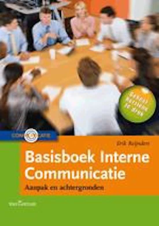 Interne Communicatie - Blok 1 (H1,2,3,5,6,7,8)