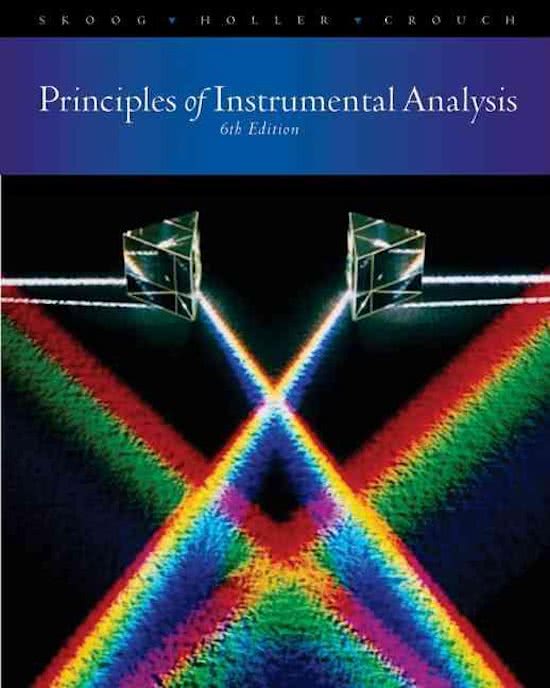 book-image-Principles of Instrumental Analysis