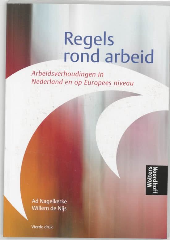 H 1,2,3 en 6 Regels rond arbeid 