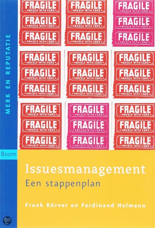 Issuesmanagement, een stappenplan - H 1 - 7