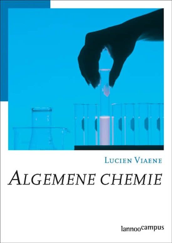 Samenvatting algemene chemie 2020-2021