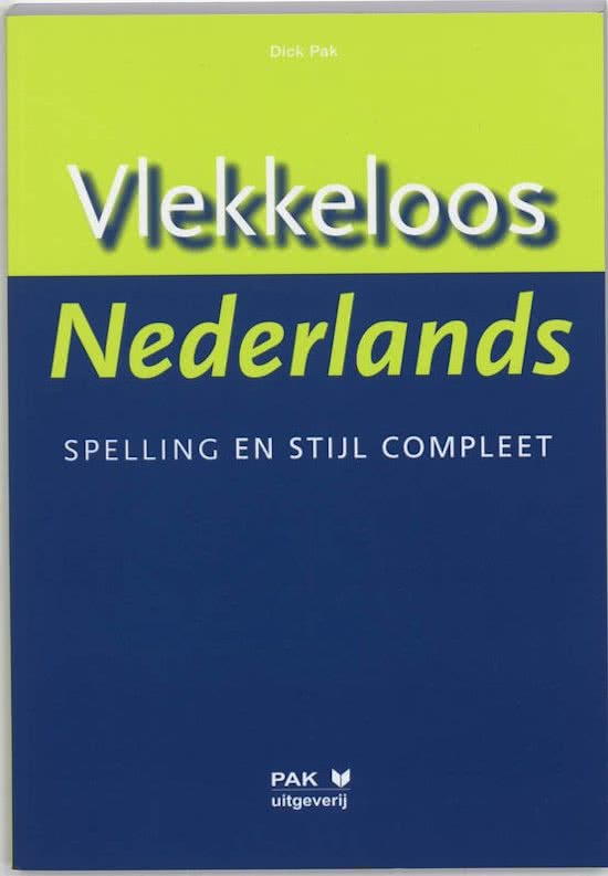 Vlekkeloos Nederlands