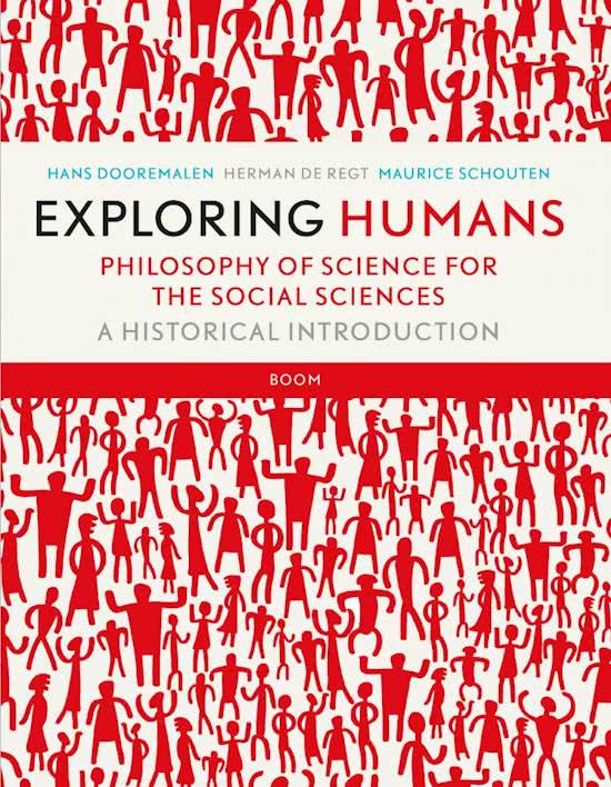 Samenvatting Exploring Humans -  Philosophy of the social sciences (3801PSQPVY)