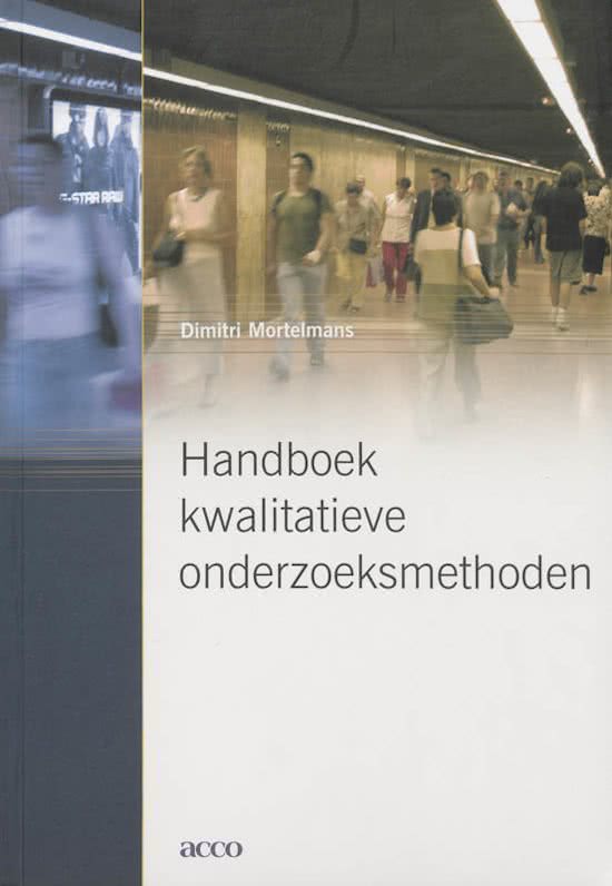 Handboek kwalitatieve onderzoeksmethoden