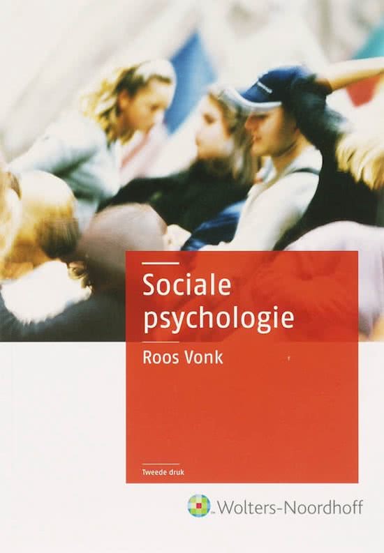 R. Vonk - Sociale Psychologie - H7 Beslissen en beoordelen