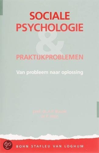  Boek: Buunk & Veen - Sociale Psychologie