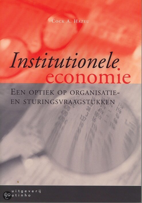 Institutionele economie