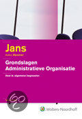 Administratieve Organisatie deel A