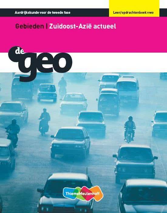 Leer-en opdrachtenboek Vwo Zuidoost-Azie Actueel De Geo