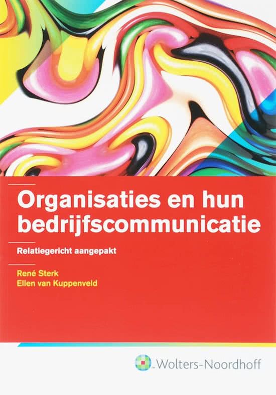 Organisaties en hun bedrijfscommunicatie