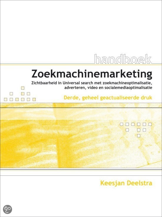 Handboek Zoekmachinemarketing, 3e editie