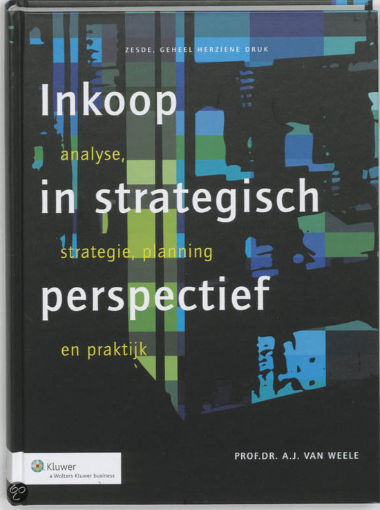 Inkoop in strategisch perspectief 6e druk