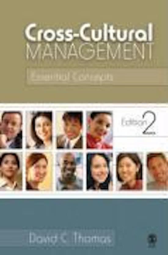 Cross Cultural Management