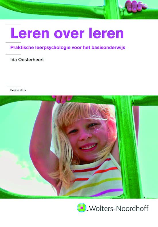 Leren over leren (Oosterheert ): praktische leerpysychologie voor het basisonderwijs