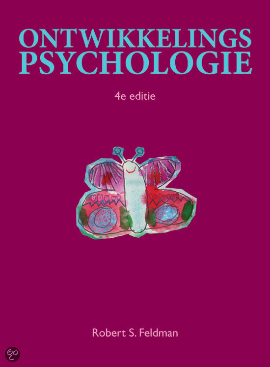 Samenvatting 'Ontwikkelingspsychologie DEEL 1' : boek (editie 8) + dia's met afbeeldingen (2024)