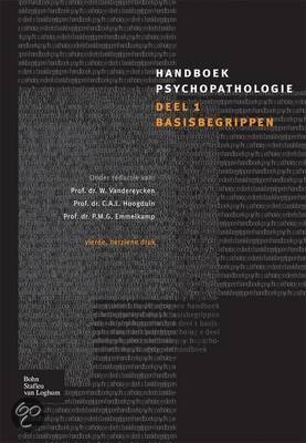 Samenvatting handboek psychopathologie deel 1 basisbegrippen