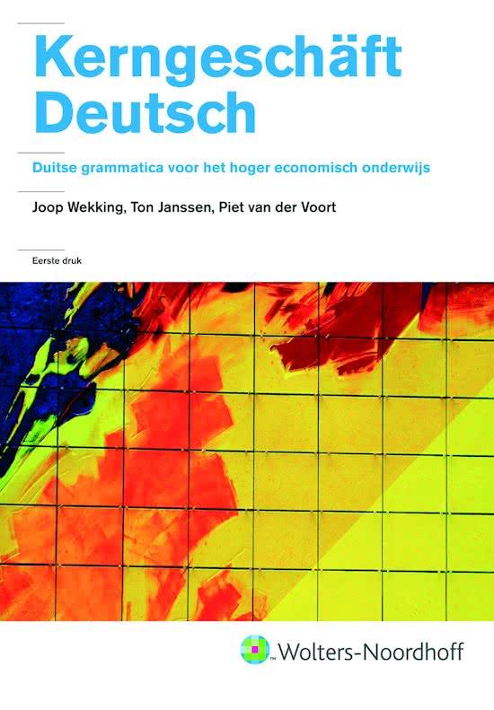 Samenvatting Duits (K2 Commerciële Economie)