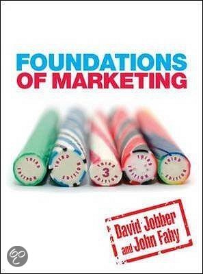 Foundations Of Marketing