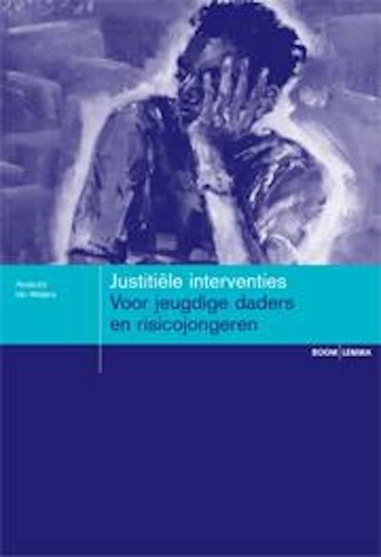 Samenvatting justitiële interventies week 1 t/m 4