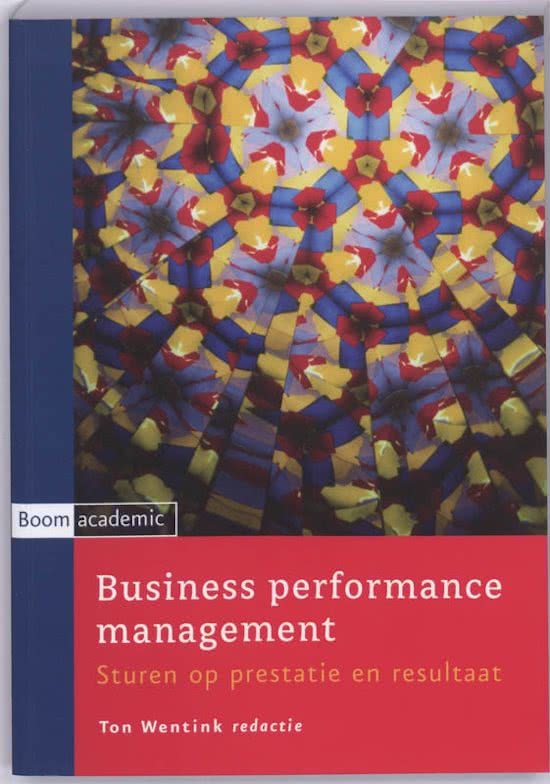 Samenvatting Performance Management