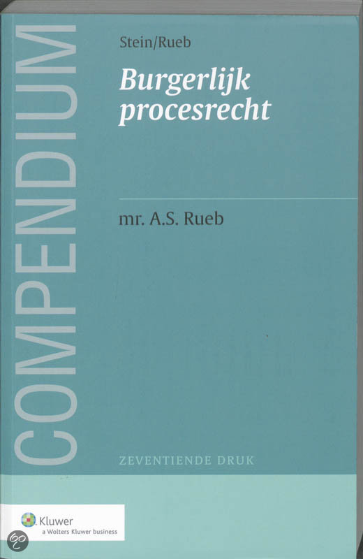 Compendium van het Burgerlijk procesrecht